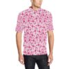 Breast Cancer Pattern Print Design 04 Men Polo Shirt