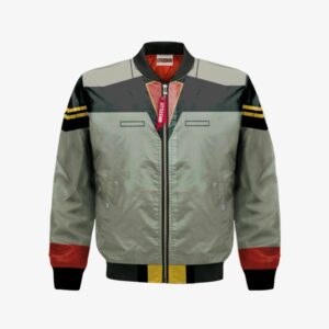 Bright Noa Bomber Jacket Custom Mobile Suit Gundam Cosplay Costumes Bomber Jacket