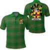 Brooke Ireland Polo Shirt - Irish National Tartan A7