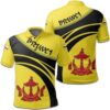 Brunei Coat Of Arms Polo Shirt Cricket Style J5W