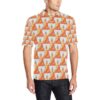 Buddha Pattern Print Men Polo Shirt