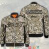 Budweiser Camouflage Bomber Jacket