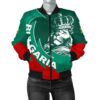 Bulgaria Lion Women's Bomber Jacket Bn10 Bomber Jacket