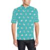 Bull Terriers Pattern Print Design 07 Men Polo Shirt