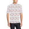 Bull Terriers Pattern Print Design 08 Men Polo Shirt