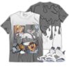 Bunny Tazmanian Basketball 02 Unisex Sneaker Shirt Match Retro Cool Grey 6s Tee
