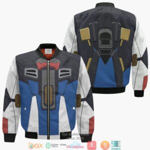 Burning Gundam Mobile Fighter G Gundam Anime 3D Bomber Jacket