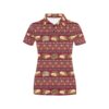 Burrito Taco Print Design Lks302 Women'S Polo Shirt
