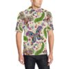 Butterfly Colorful Indian Style Men Polo Shirt