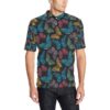 Butterfly Mandala Style Men Polo Shirt