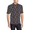 Butterfly Pattern Print Design 013 Men Polo Shirt