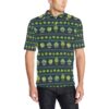 Cactus Pattern Print Design 07 Men Polo Shirt