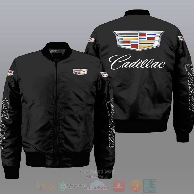 Cadillac Car Bomber Jacket Cadillac Car Bomber Jacket