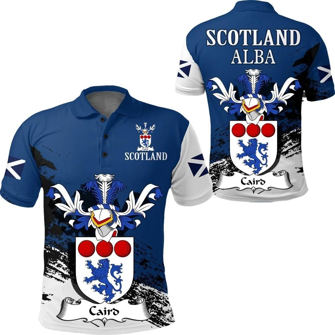 Caird Scottish Family Crest Scotland Special Polo Shirt - Golf Shirt A7 Caird Scottish Family Crest Scotland Special Polo Shirt - Golf Shirt A7