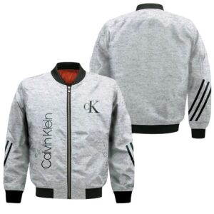 Calvin Klein Three Stripes 3D Bomber Jacket