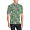 Camera Pattern Print Design 02 Men Polo Shirt