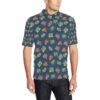 Camera Pattern Print Design 03 Men Polo Shirt