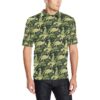 Camouflage Dinosaur Pattern Print Design 03 Men Polo Shirt
