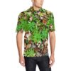 Camouflage Realistic Tree Fresh Print Men Polo Shirt