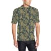 Camouflage Tropical Pattern Print Design 04 Men Polo Shirt