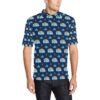 Camper Pattern Camping Themed No 3 Print Men Polo Shirt