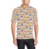 Camper Tent Pattern Print Design 03 Men Polo Shirt