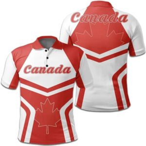 Canada Coat Of Arms Polo Shirt My Style J75