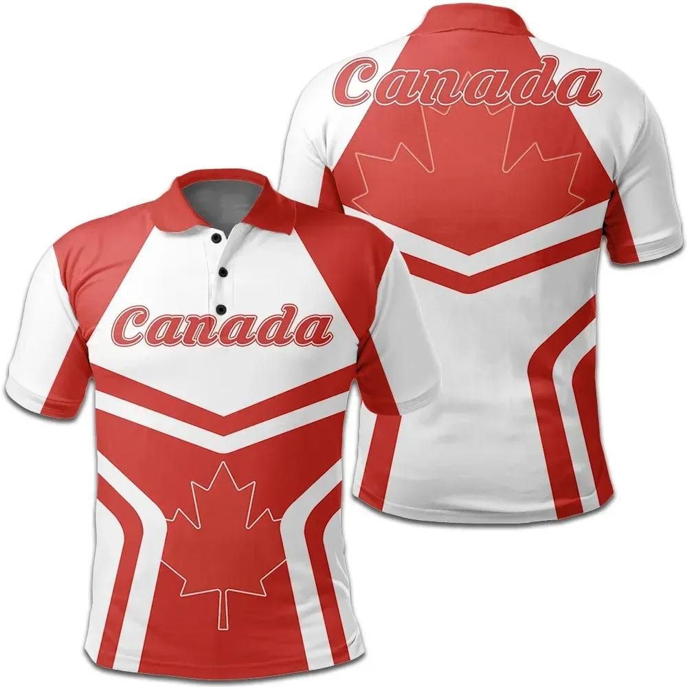 Canada Coat Of Arms Polo Shirt My Style J75 Canada Coat Of Arms Polo Shirt My Style J75