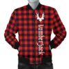 Canada Men's Bomber Jacket - Canada Day 2021 Lumberjack Buffalo Plaid A13 Bomber Jacket