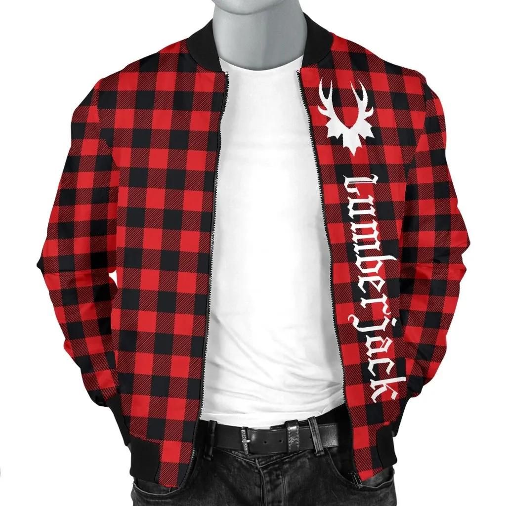 Canada-Mens-Bomber-Jacket-Canada-Day-2021-Lumberjack-Buffalo-Plaid-A13-Bomber-Jacket-2