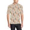 Cancer Awareness Pattern Print Design 01 Men Polo Shirt