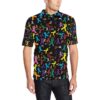 Cancer Awareness Pattern Print Design 03 Men Polo Shirt