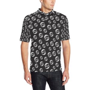 Cancer Zodiac Pattern Print Design 02 Men Polo Shirt