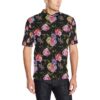 Carnations Pattern Print Design Cn05 Men Polo Shirt