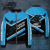 Carolina Panthers Keep Pounding All Over Printed Bomber Jacket