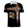 Carp Fishing Hunter Fish Reaper Custom Name Polo Shirt #Kv