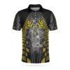 Catch You At The End Racing 3D Short Sleeve Polo Shirt