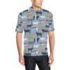 Cattle Pattern Print Design 02 Men Polo Shirt