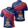 Cayman Islands Coat Of Arms Polo Shirt Cricket Style J5W