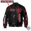 Cbr Honda Racing Flash Custom Name Bomber Jacket