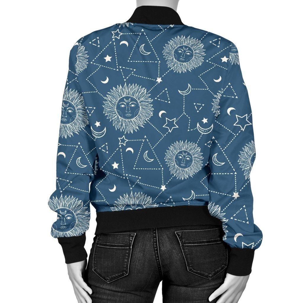 Celestial-Print-Pattern-Women-Casual-Bomber-Jacket-2