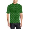Celtic Green Neon Design Men Polo Shirt