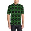 Celtic Knot Green Neon Design Men Polo Shirt