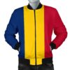 Chad Flag Men's Bomber Jacket A31 Bomber Jacket