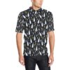 Champagne Pattern Print Design 01 Men Polo Shirt