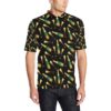 Champagne Pattern Print Design 02 Men Polo Shirt