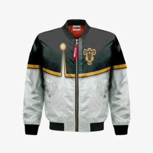 Charmy Pappitson Bomber Jacket Custom Black Clover Cosplay Costumes Bomber Jacket