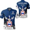 Charteris Scottish Family Crest Scotland Special Polo Shirt - Golf Shirt A7