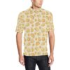 Cheese Pattern Print Design 01 Men Polo Shirt