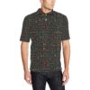 Chemical Pattern Print Design 03 Men Polo Shirt